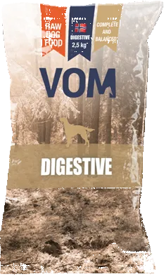 VOM Digestive raakaruoka pullat 2,5kg