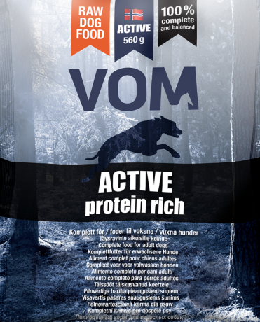 VOM Active Protein Raakaruoka pullat 2.5kg