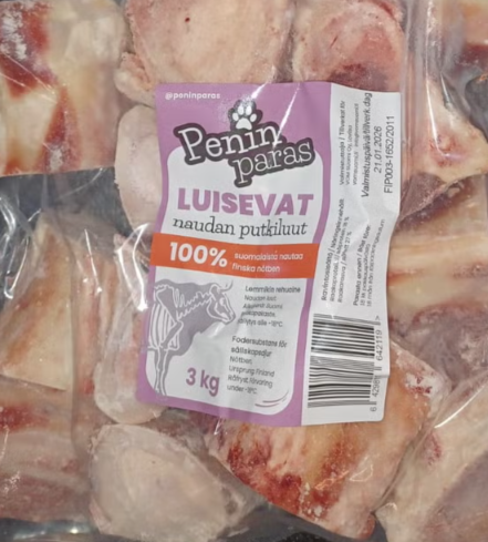 Penin Paras Naudan Putkiluu 3kg