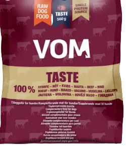 VOM Taste Nauta raakaruoka pullat 15 x 0,56kg